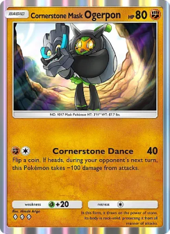 Cornerstone Mask Ogerpon - pokemon TCG Card