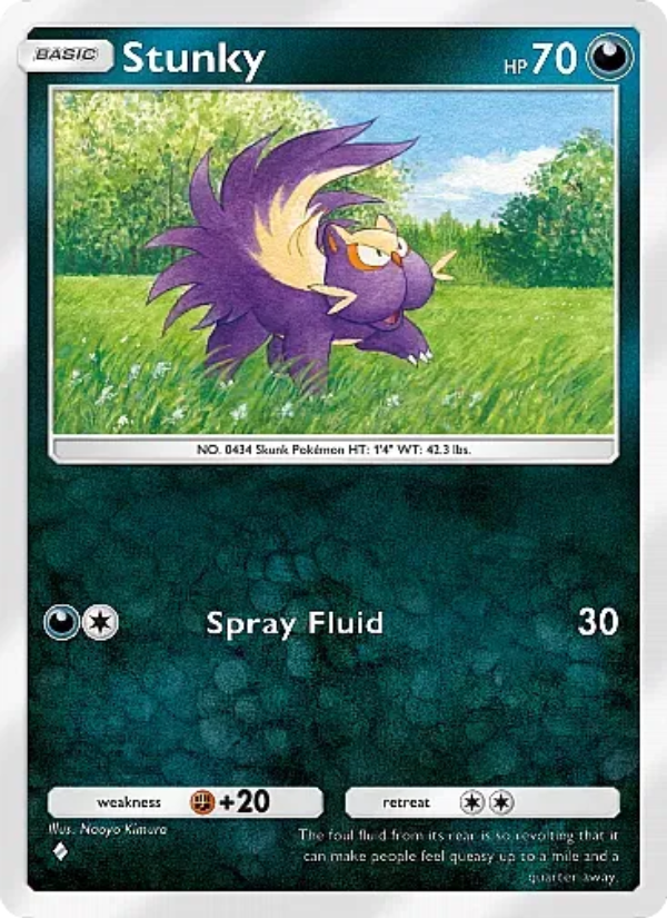 Stunky - Pokémon TCG Card