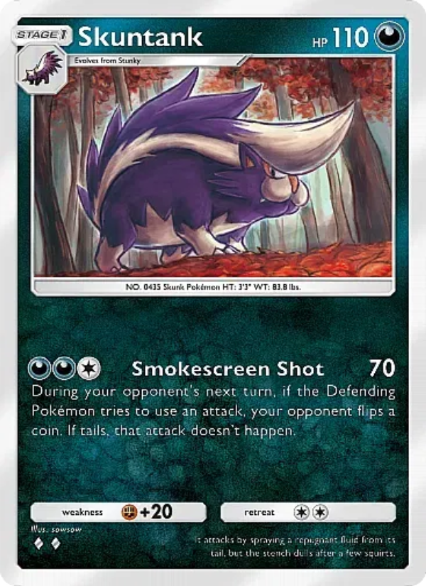 Skuntank - Pokémon TCG Card