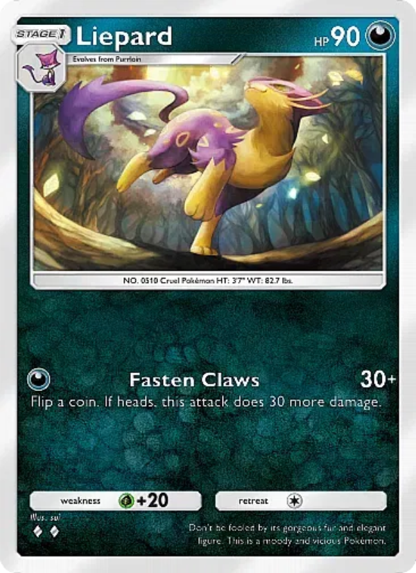 Liepard - Pokémon TCG Card