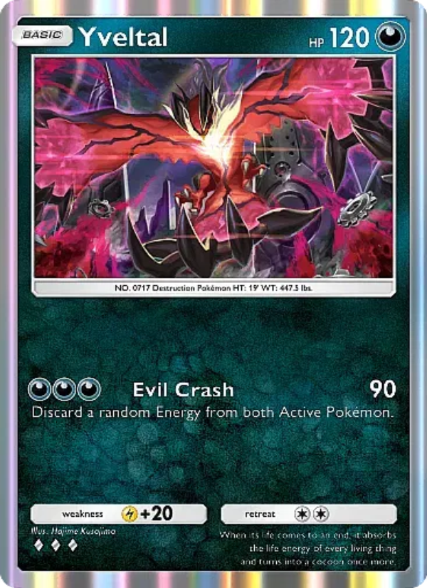 Yveltal - Pokémon TCG Card