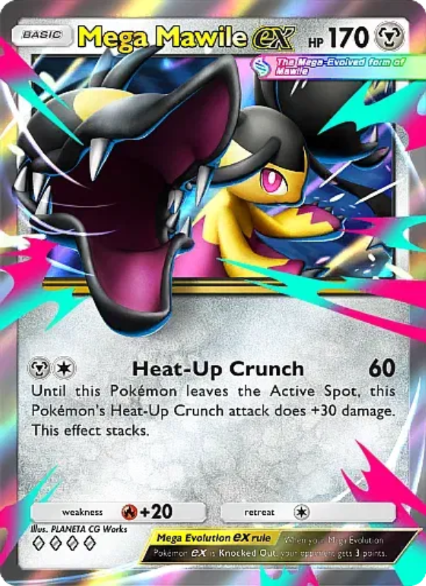 Mega Mawile ex - Pokémon TCG Card