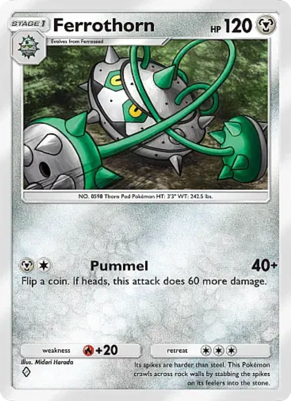 Ferrothorn - Pokémon TCG Card
