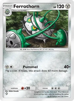 Ferrothorn - pokemon TCG Card