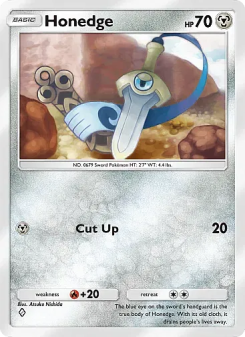 Honedge - pokemon TCG Card