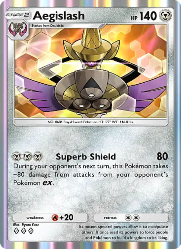 Aegislash - Pokémon TCG Card