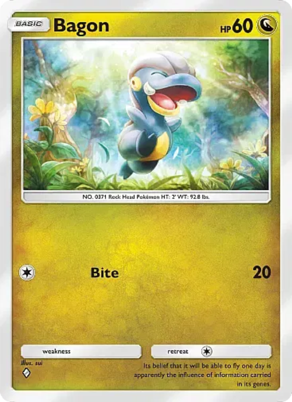 Bagon - Pokémon TCG Card