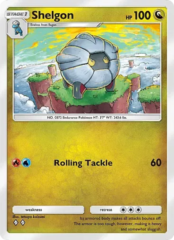 Shelgon - Pokémon TCG Card