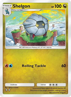 Shelgon - pokemon TCG Card