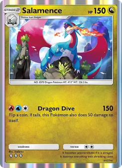Salamence - pokemon TCG Card