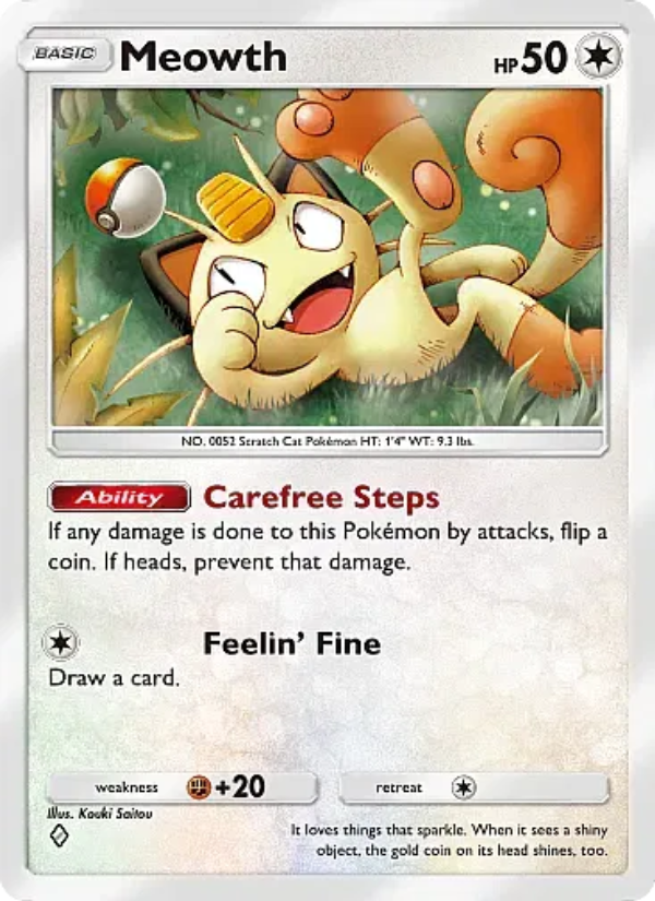 Meowth - Pokémon TCG Card