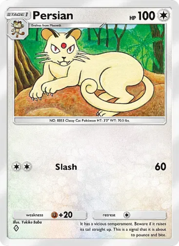 Persian - Pokémon TCG Card