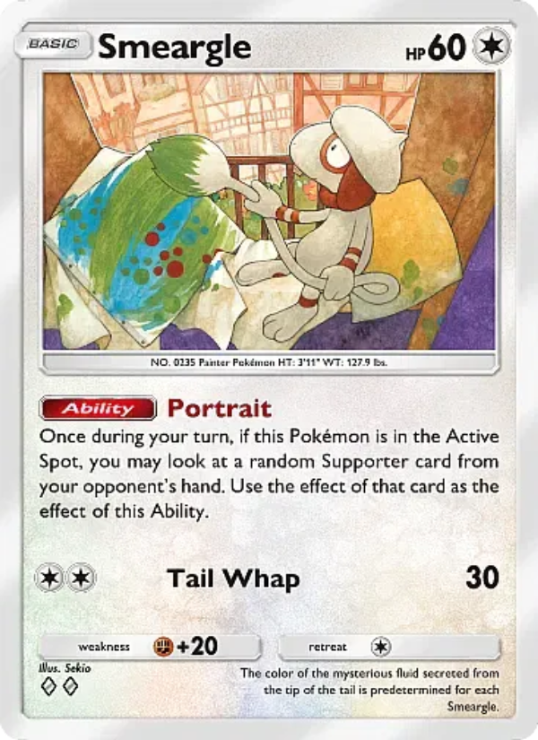 Smeargle - Pokémon TCG Card