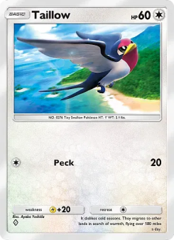 Taillow - pokemon TCG Card