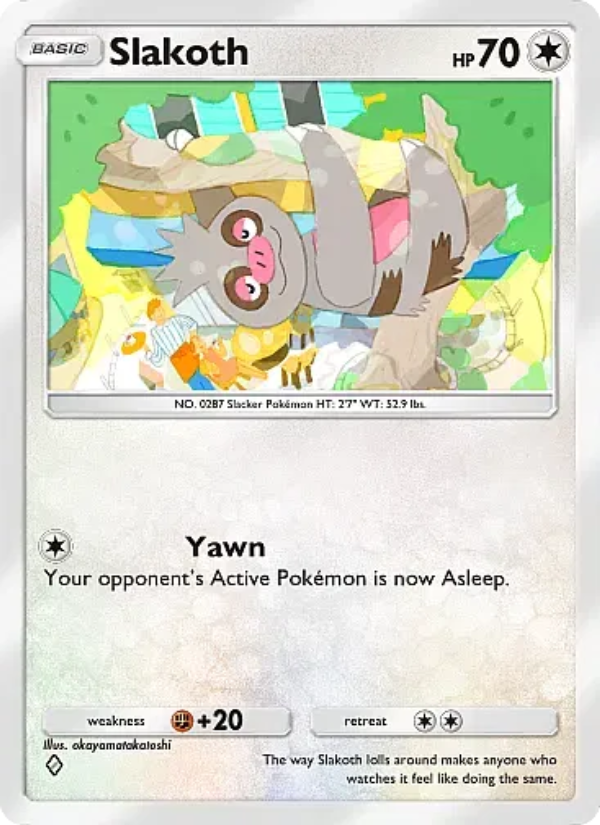 Slakoth - Pokémon TCG Card
