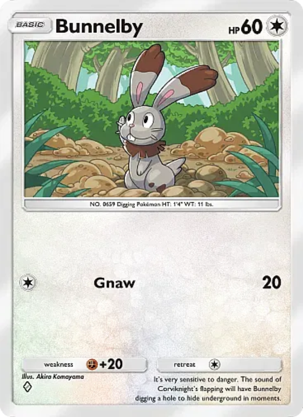 Bunnelby - Pokémon TCG Card