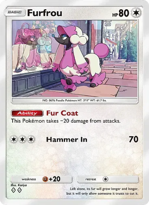 Furfrou - Pokémon TCG Card