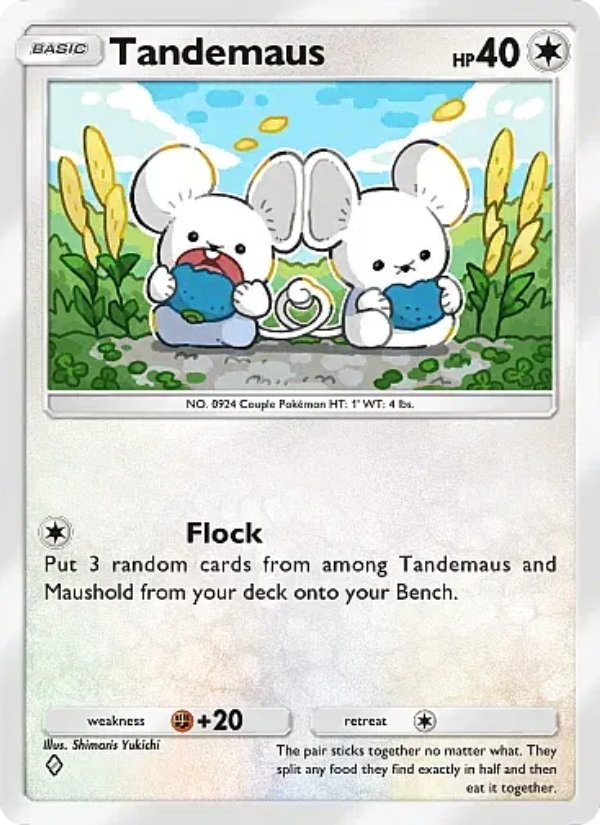 Tandemaus - Pokémon TCG Card