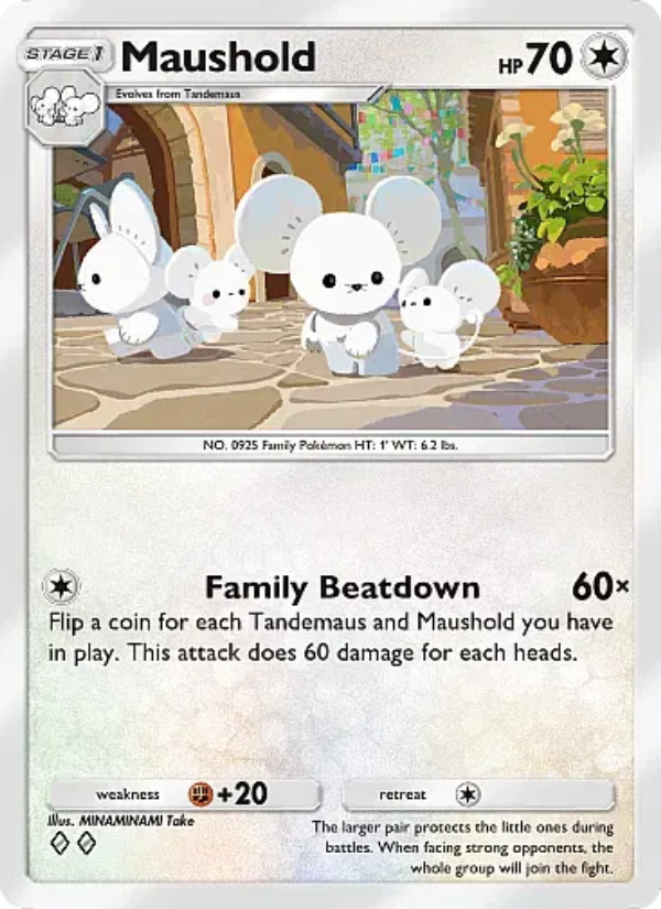 Maushold - Pokémon TCG Card