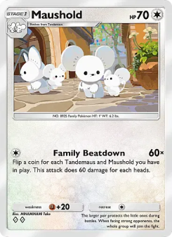 Maushold - pokemon TCG Card