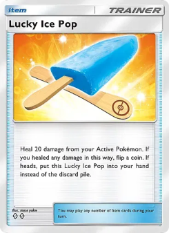 Lucky Ice Pop - pokemon TCG Card