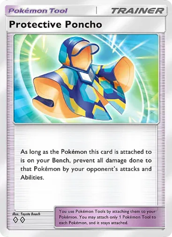 Protective Poncho - Pokémon TCG Card