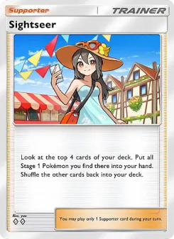 Sightseer - pokemon TCG Card