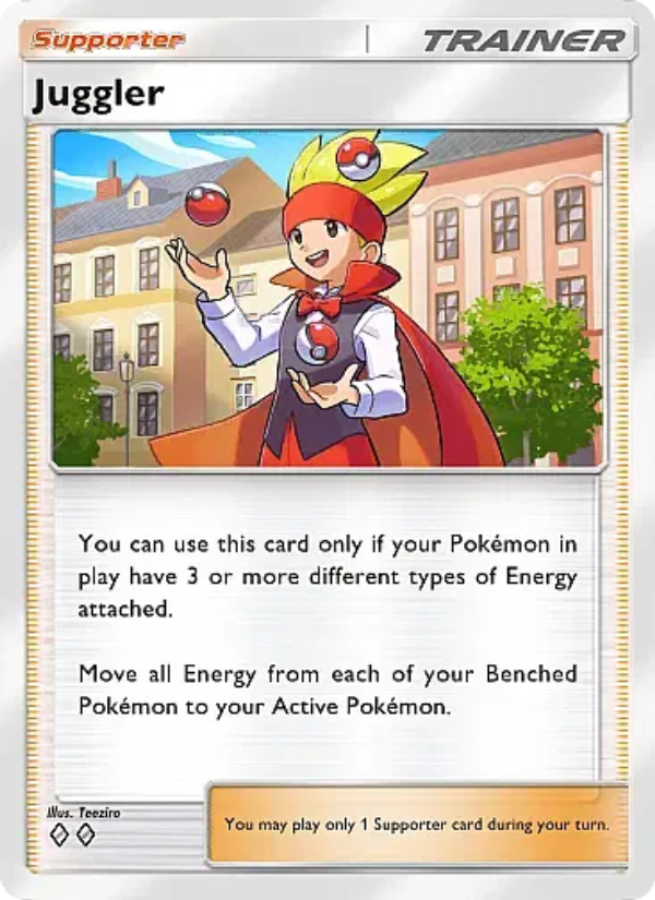 Juggler - Pokémon TCG Card