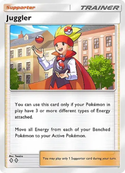 Juggler - pokemon TCG Card