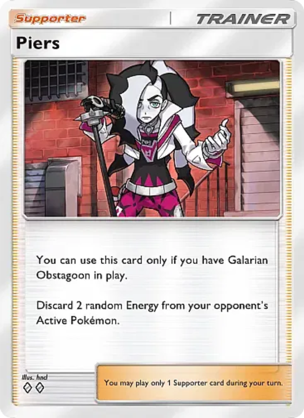 Piers - Pokémon TCG Card