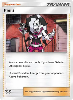 Piers - pokemon TCG Card