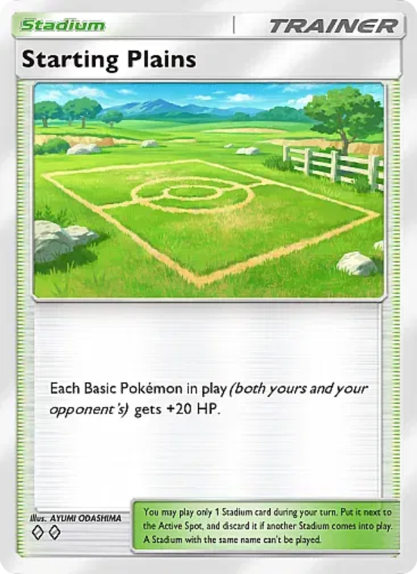 Starting Plains - Pokémon TCG Card
