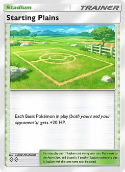 Starting Plains - pokemon TCG Card