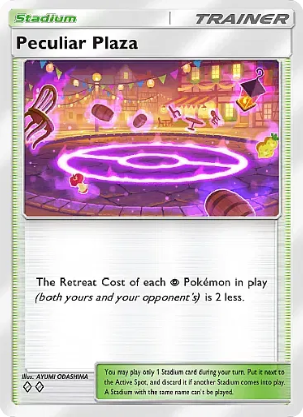 Peculiar Plaza - Pokémon TCG Card