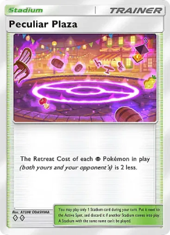Peculiar Plaza - pokemon TCG Card