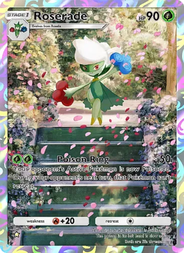 Roserade - Pokémon TCG Card