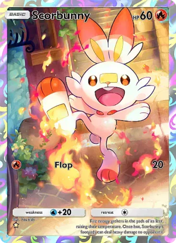 Scorbunny - Pokémon TCG Card