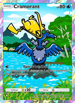 Cramorant - pokemon TCG Card