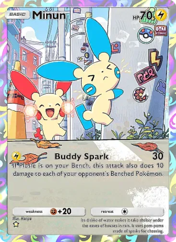 Minun - Pokémon TCG Card