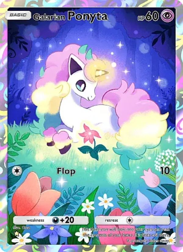 Galarian Ponyta - Pokémon TCG Card