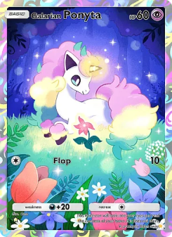 Galarian Ponyta - pokemon TCG Card