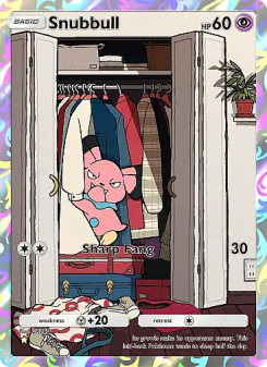 Snubbull - pokemon TCG Card