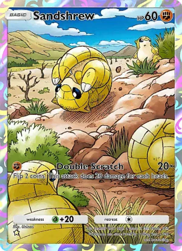 Sandshrew - Pokémon TCG Card