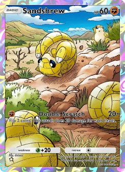 Sandshrew - pokemon TCG Card
