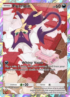 Purrloin - pokemon TCG Card
