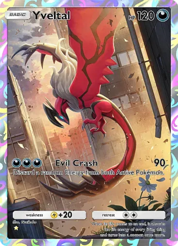 Yveltal - Pokémon TCG Card