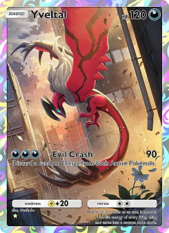 Yveltal - pokemon TCG Card