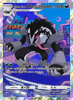 Galarian Obstagoon - pokemon TCG Card