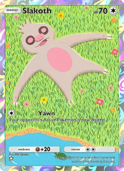 Slakoth - pokemon TCG Card