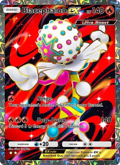 Blacephalon ex - pokemon TCG Card